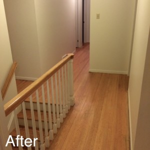 After stairs